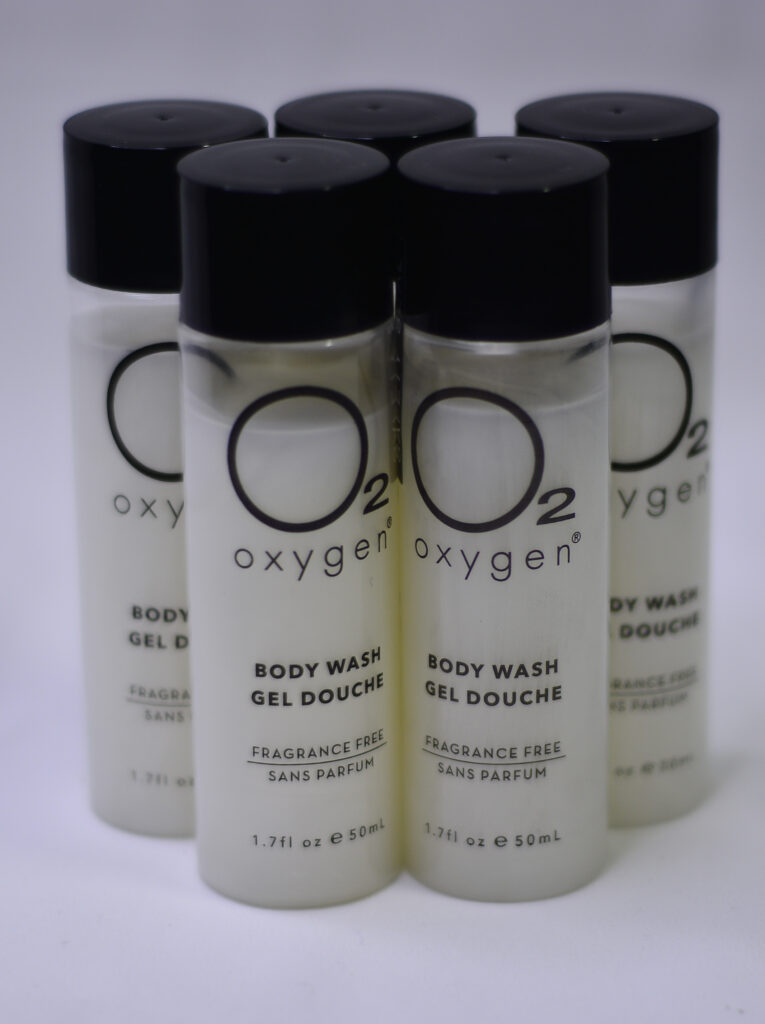 Fragrance and Alcohol Free Body Wash  - For Hajj/Travel - 50 mL Bottles - 10-Pack